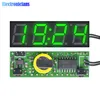 DS3231SN Digital Time Clock Temperature Voltage Module DIY Time/Thermometer/Voltmeter 3 In 1 Green LED Display 5-30V Blue/Green ► Photo 3/6