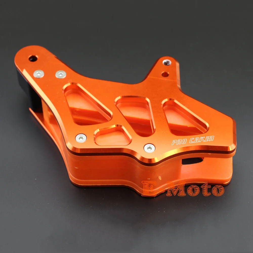 For KTM Freeride 250 R CNC Billet Aluminum Chain Guide 2014-2016 Anodized Orange