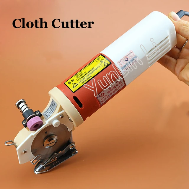 Electric Cloth Cutter Fabric Cutting Machine Round Knife Cutting