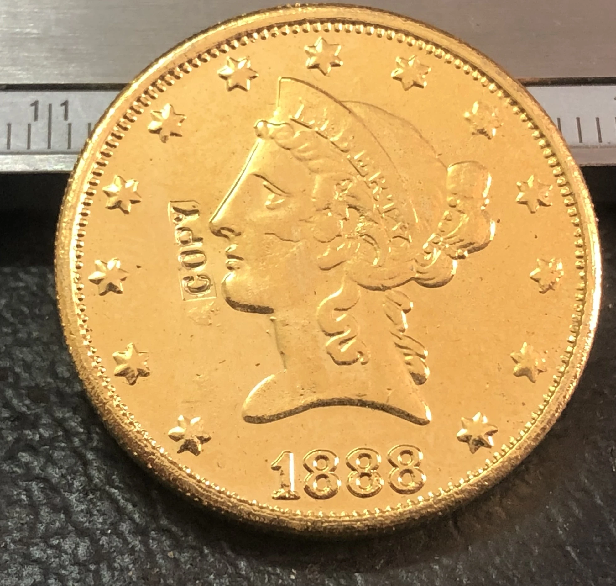 1888-p $10 LIBERTY HEAD (девиз на обратном ходу) Copy | Дом и сад