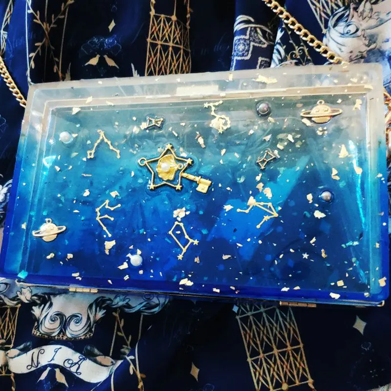 diy resin purse