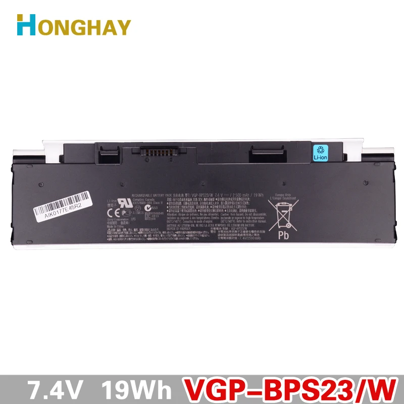 Аккумулятор HONGHAY для ноутбука SONY VAIO VPCP115JC vpcp115кг vpcp116кг VPCP118JC VPCP119JC BPL23 1 шт. 2 шт.|laptop