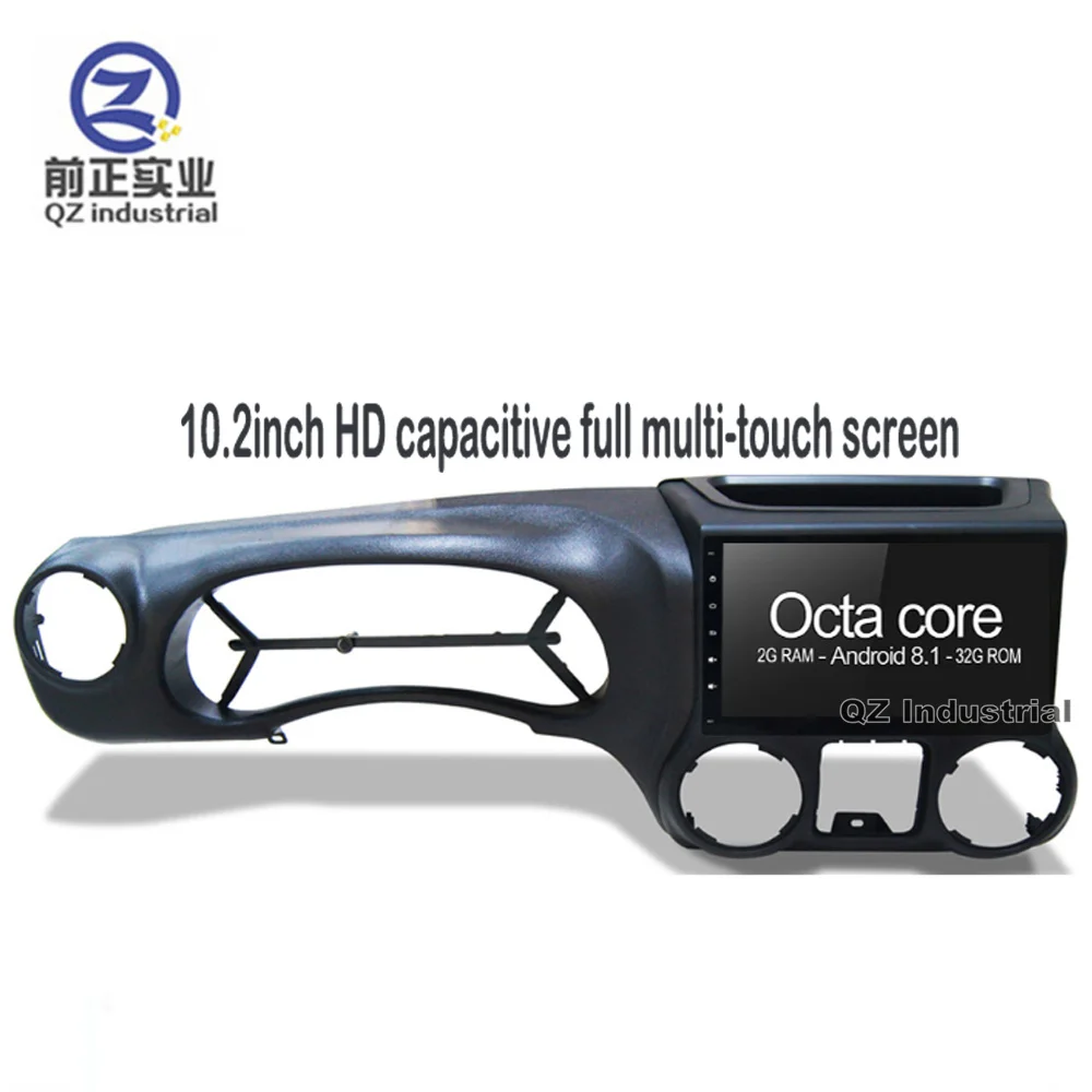 Top QZ industrial HD 10.2" 8core Android 8.1 T8 for Jeep Wrangler Car DVD player with 3G 4G WIFI Bluetooth Navi GPS Radio RDS Map 0 Top QZ industrial HD 10.2" 8core Android 8.1 T8 for Jeep Wrangler Car DVD player with 3G 4G WIFI Bluetooth Navi GPS Radio RDS Map 0