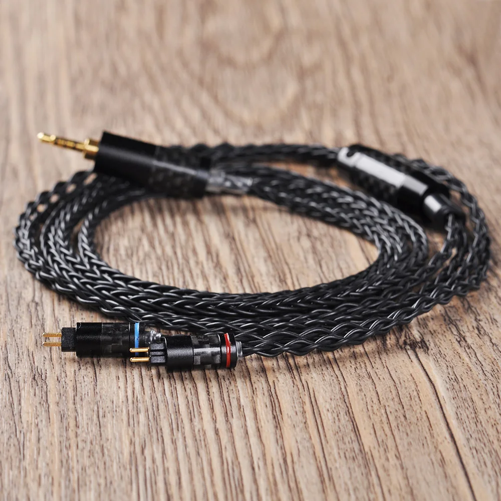 DIY 8 акций 23 ядра 0 78 мм 2 контактный кабель для Weston TFZ W4r Um3x KZ ZS10 AS10 наушники 3 5 4