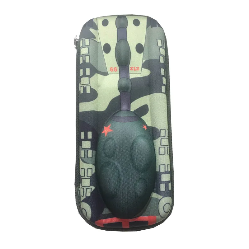

Primary and middle school students stationery box tank styling pen box wear durable multi-function pencil case