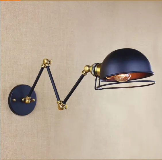 

Adjustable Long Arm Vintage Wall Lamp Light RH Industrial Loft Style Edison Wall Sconce Arandela De Parede Wandlamp