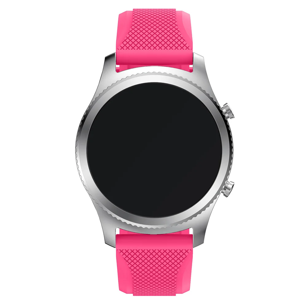 22 мм спортивные силиконовые часы ремешок для Samsung Galaxy Gear S3 Classic SM R770 Frontier R760 R765