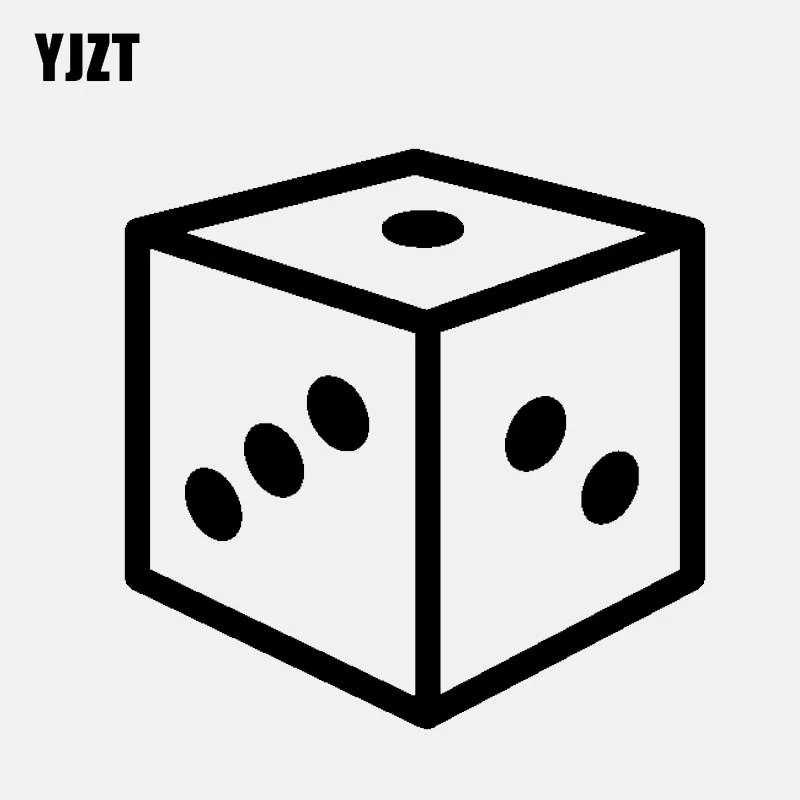 YJZT 11 3*11 4 см загадочные кости виниловые украшения индивидуальные аксессуары