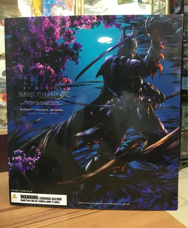 Новая версия DC Comics Супер герой Бэтмен вечный вариант Bushido Play Arts Kai 27 см фигурка|action