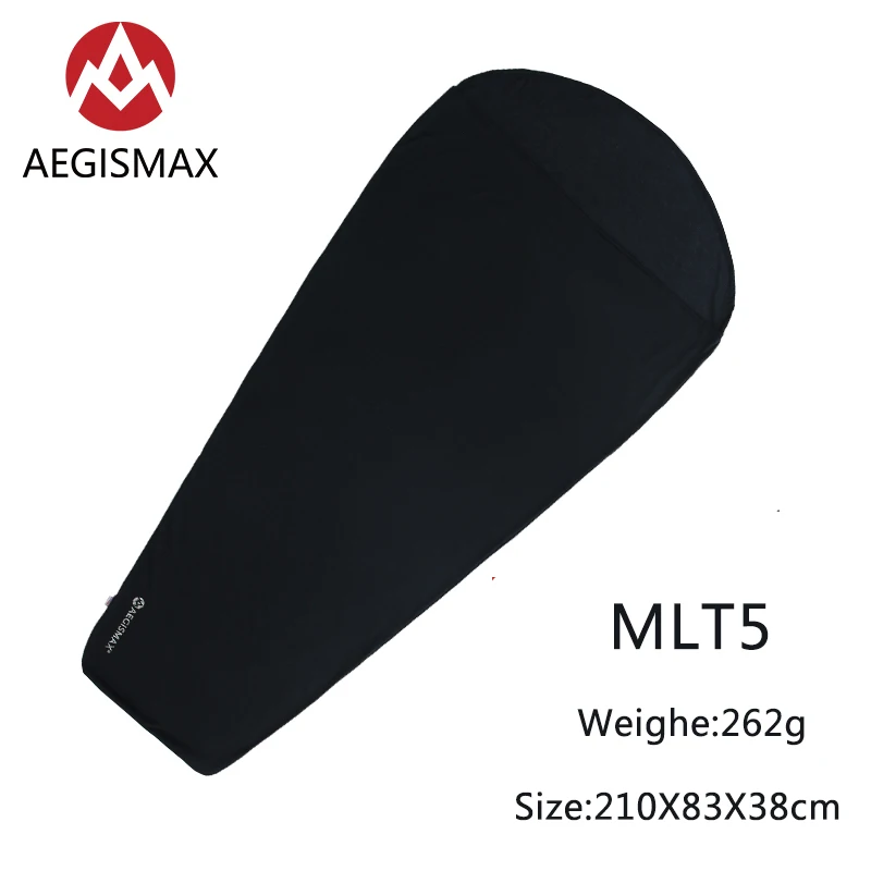 AEGISMAX термолит согревающий спальный мешок 5/8 Цельсия лайнер Открытый Кемпинг одиночный портативный спальный мешок аксессуары - Цвет: MLT5