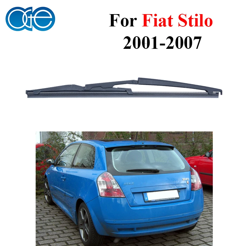 НГЕ 13 ''задние щетки стеклоочистителя для Fiat Stilo Hatchback 2001-2007 ветровое стекло лобовое стекло силиконовые резиновые автомобильные аксессуары