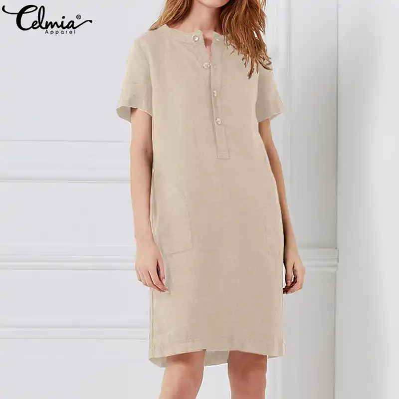 linen summer dresses 2019