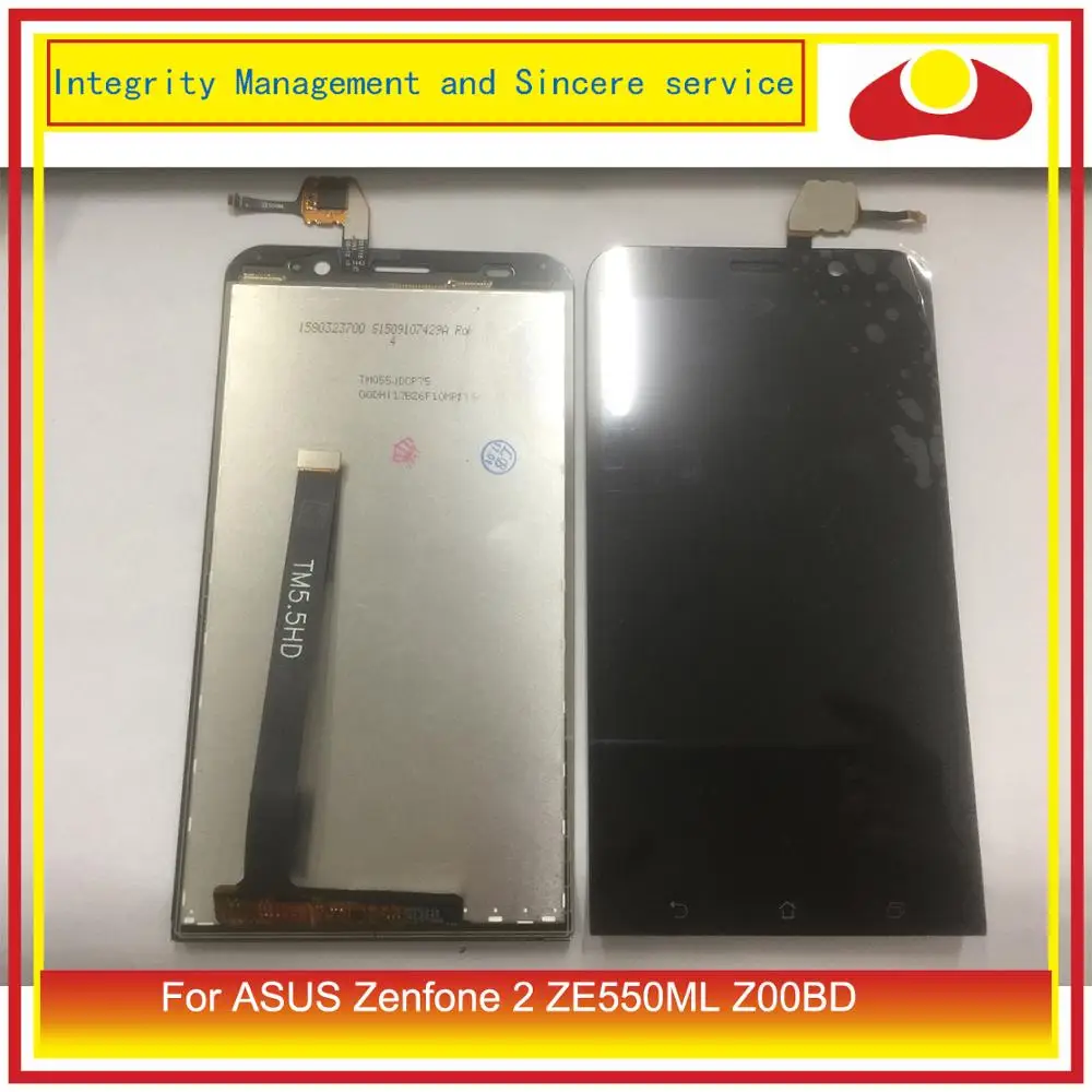 Оригинальный Для ASUS Zenfone 2 ZE550ML Z00BD ЖК дисплей с сенсорным экраном дигитайзер
