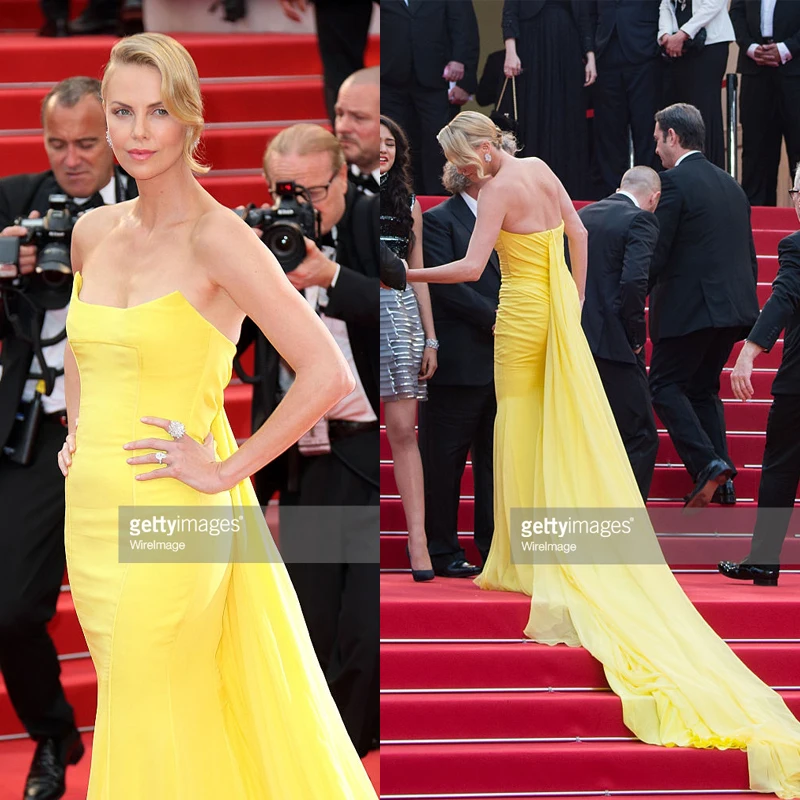 Charlize Theron 2015 Cannes Gala Red Carpet Celebrity Dresses