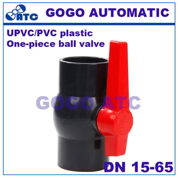 

UPVC Straight mouth valve PVC Inner wire ball valve 75 mm One-piece simple Water pipe plastic socket Anti-aging