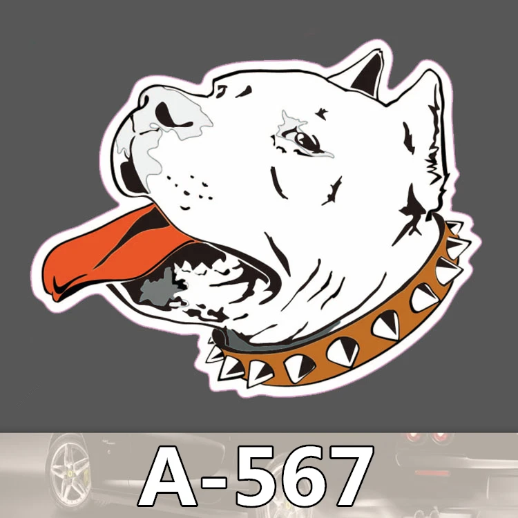 A 567 Dog Waterproof Cool DIY Stickers For Laptop Luggage Fridge Skateboard Car Graffiti Cartoon Sticker