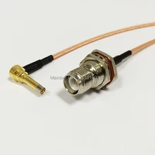 Беспроводной модем Провода RP-TNC Женский Джек MS156 Righe изогнутую RG316 кабель адаптера 15 см 6 дюймов косичка