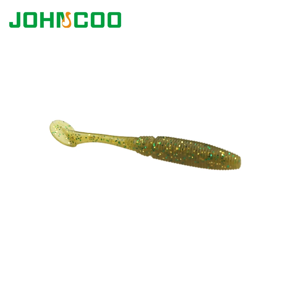 Johcoo 100 шт. мягкие приманки искусственная приманка PESCA 5 см/1 г UL рыболовные