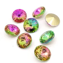 new mix ELEMENTS Crystal glass Rivoli loose Beads jewelry making 10mm12mm14mm16mm18mm