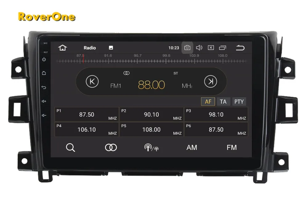 Cheap RoverOne Car Multimedia System For Nissan Navara NP300 2015+ Android 9.0 Octa Core Radio GPS Navigation Media Player PhoneLink 15