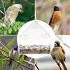 Acrylic Clear House Window Bird Feeder Birdhouse With Suction Outdoor Garden Feeding ► Photo 2/6