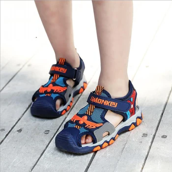 

Children summer cartoon sandals boys fashion beach sandals kids soft comfortable leisure holiday sandals