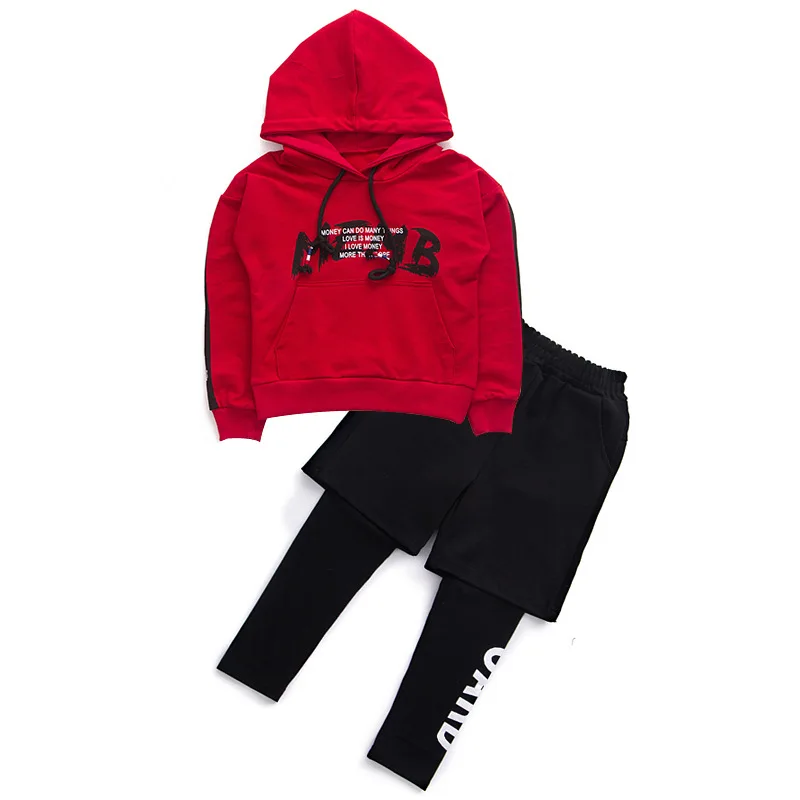 

Children's Clothing Set New 2018 Autumn Winter Cotton Hoodies+Casual Pants 2 Pcs Suit Kids Boys Sports Tracksuits Outwears