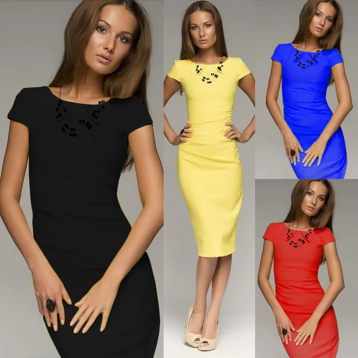 cap sleeve work dress