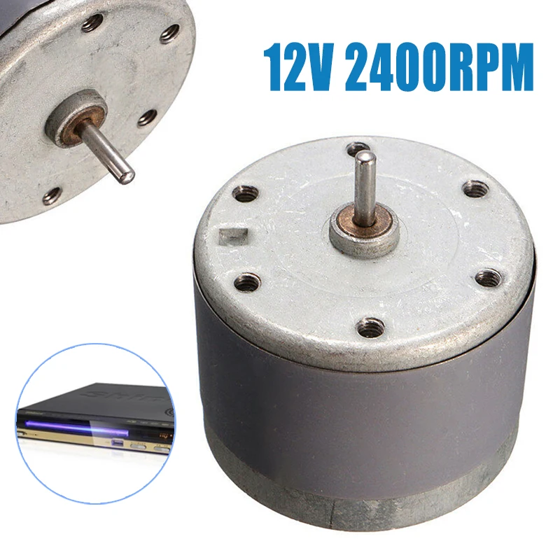 

Electric DC12V 2400RPM EG-530AD-2B Mini DVD Motor CCW Capstan Motor Tape Deck Counterclockwise Recorder Audio Spindle Motor