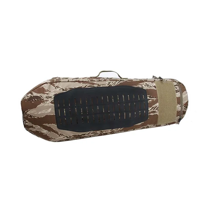 New Outdoor Tactical Long Guns Bag Rifle Carrying Case Portable Backpack Army Fans Equipment Bag - Color: Yellow