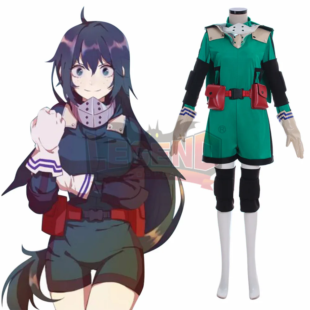 Женский костюм для косплея My Hero academic Boku no Akademia Izuku Midoriya Хэллоуина| |