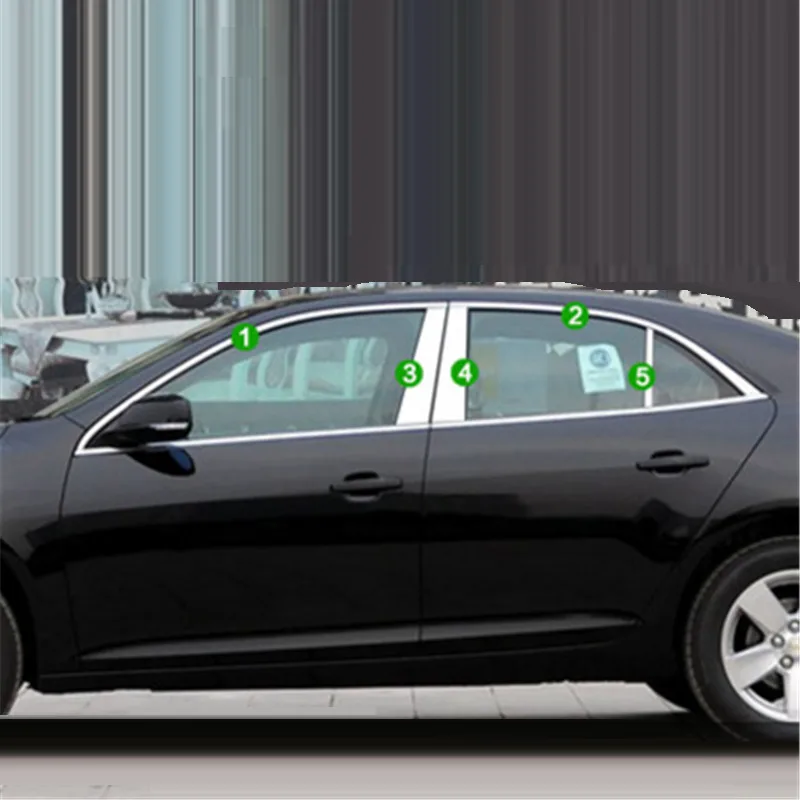 

Decorative Auto Body Window Trunk Exterior Accessories Modification Accessory 09 10 11 12 13 14 15 16 17 18 FOR Chevrolet Malibu