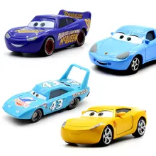 18 стилей, disney Pixar Cars2, 3 новых 1:55, освещение, Маккуин, мисс фриттер, Круз Рамирез, металлические игрушки для автомобиля, подарок на день рождения ребенка