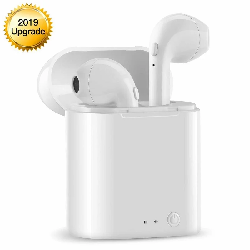 

i7s Tws 5.0 Mini Wireless Bluetooth Earphone Earbud Headset for Highscreen TV Duo Music Mic Charging Box