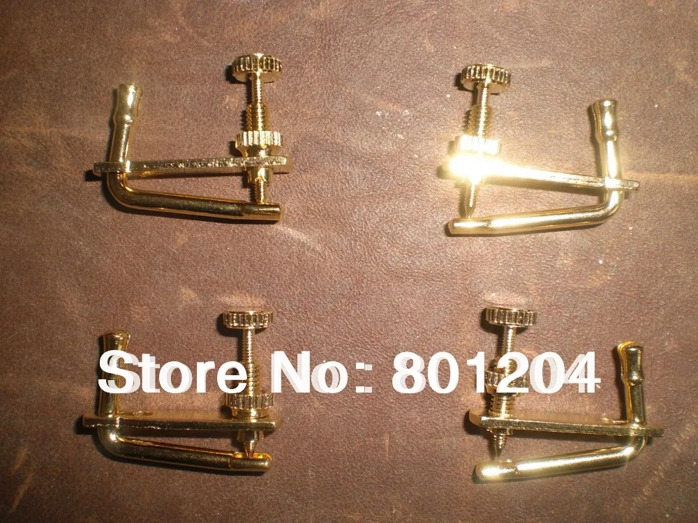 

4 PCs VIOLIN Fine Tuner GOLD COLOR 002# full size