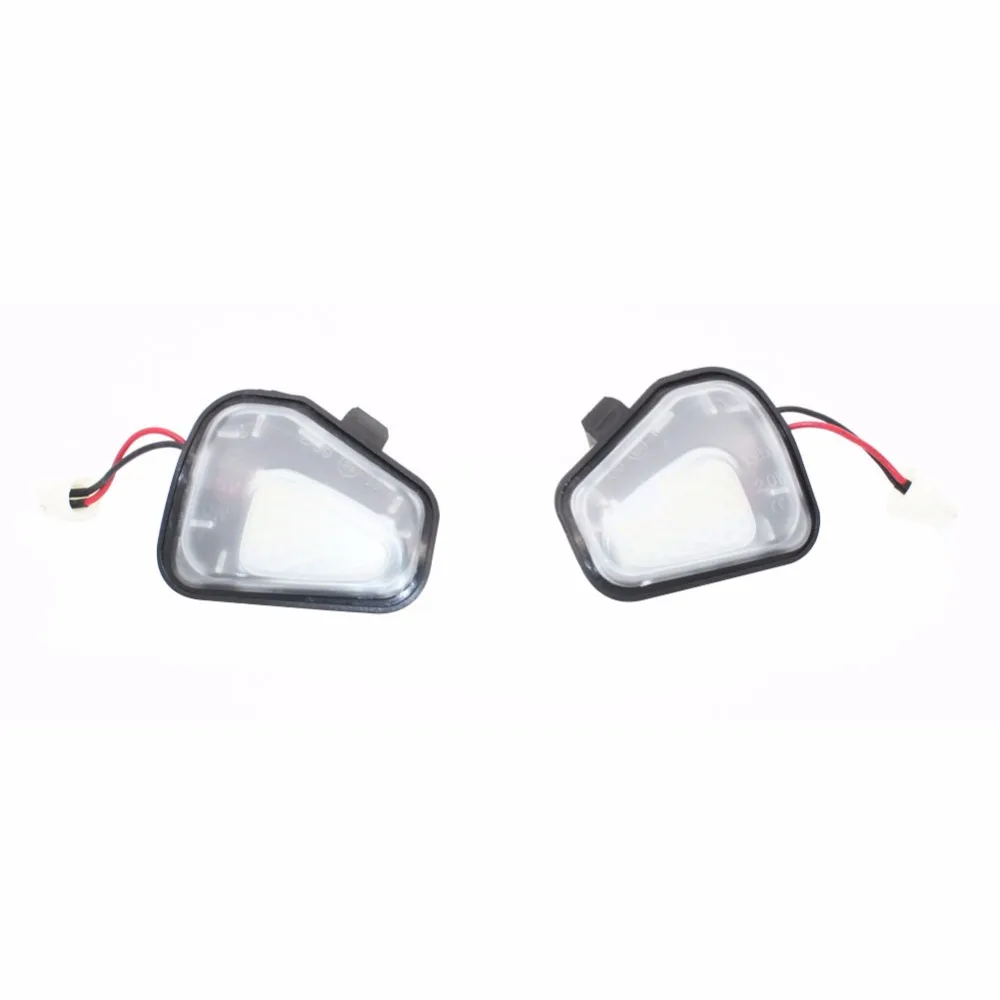 

for VW Passat EOS Scirocco CC E-marked Error Free 18 LED White Car Under Side Mirror Puddle Light Auto Door Lamp