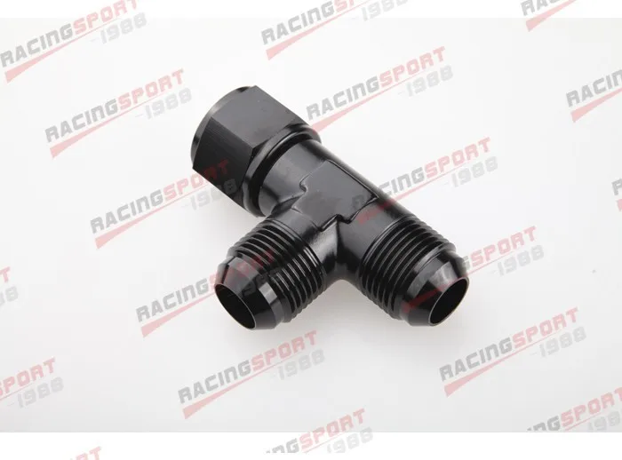 UNIVERSAL ALUMINUM STRAIGHT 8 AN8 8AN O-RING PORT PLUG FITTING BLACK