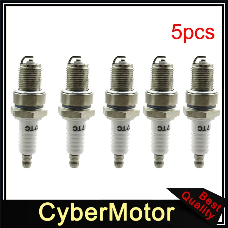 

5x Ignition Spark Plug F7TC For Honda GX120 GX160 GX200 GX240 GX270 GX340 GX390