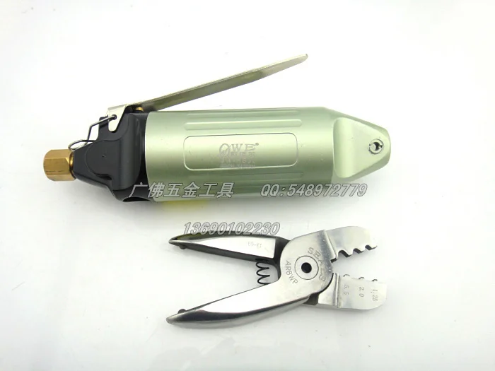 Taiwan Ou Weier 1.25-2.5-5 three standard pneumatic clamp pliers nipple terminal crimping HS-30 | Инструменты