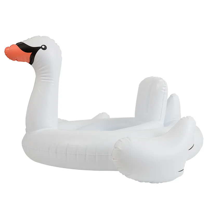Надувные фламинго Белый лебедь плавательные сидения водные мультфильмы крепления Детский круг для плавания детское кольцо для плавания