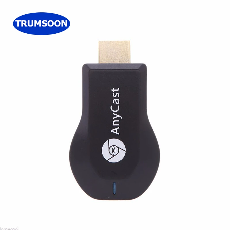 

TRUMSOON Mirascreen HDMI Dongle Receiver TV Stick Anycast Miracast DLNA Airplay 1080P for Android iOS Phones to TV