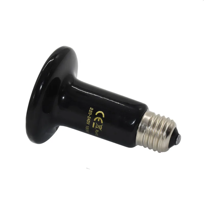 Cultivation Ceramic Insulation Lamp Ceramic Heating Lamp Non-luminous Heat 25/50/75/100W Preserve Heat For Lizard Tortoise Snake pet heating lamp