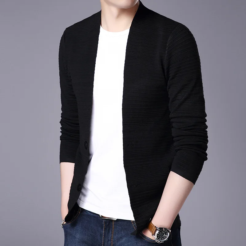 

MRMT 2019 Brand Spring New Men's Knitting Cardigan Jackets Sweater for Male Jacket Leisure Outer Wear Clothing Garment
