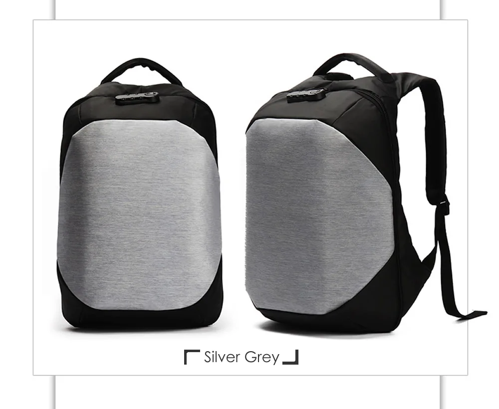 MARKROYAL мужской женский рюкзак для путешествий 15,6 дюймов Противоугонная блокировка паролем Внешняя usb зарядка Водонепроницаемая школьная сумка для ноутбука