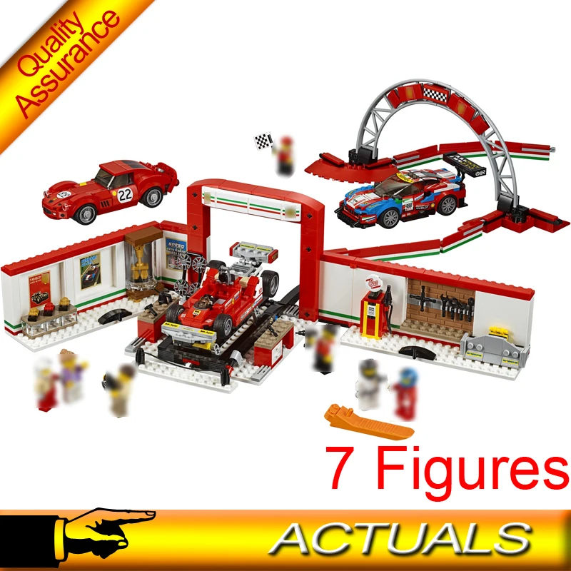 

28019 Bela 10947 Compatible Legoing 75889 Brick Technic Speed Champions Famous Ultimate Garage Racing Car Building Blocks