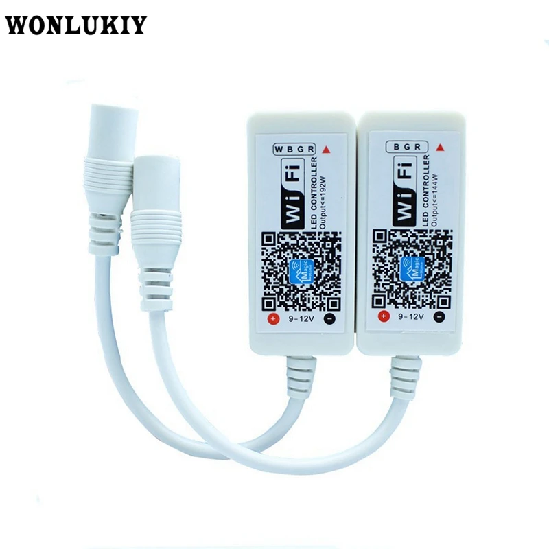 DC5V-24V светодиодный wifi RGB/RGBW контроллер с 24key пультом дистанционного управления