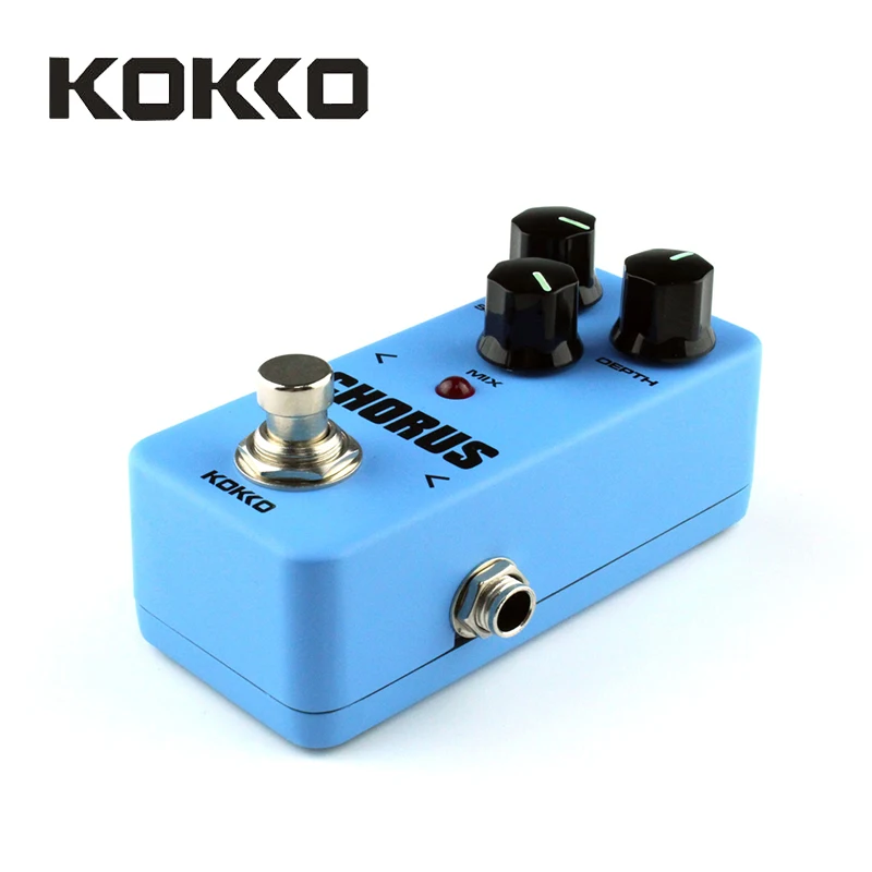 KOKKO FCH2 Mini Pedal Chorus Guitarra Pedal de Efectos de Alta Calidad Portátil Partes de Guitarra y Accesorios de Guitarra Pedal de Efectos KOKKO FCH2 Mini Pedal Chorus Guitarra Pedal de Efectos de Alta Calidad Portátil Partes de Guitarra y Accesorios de Guitarra Pedal de Efectos