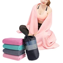 Горячая Йога коврик полотенце легкий нескользящий из микрофибры со сверхвысокими поглощающими свойствами одеяла для йоги полотенце размер подходит для пилатеса пол упражнения