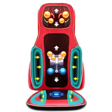 Free shipping 4D machinery beat waist air bags squeeze massage cushion multifunction household body massage neck shoulder pads