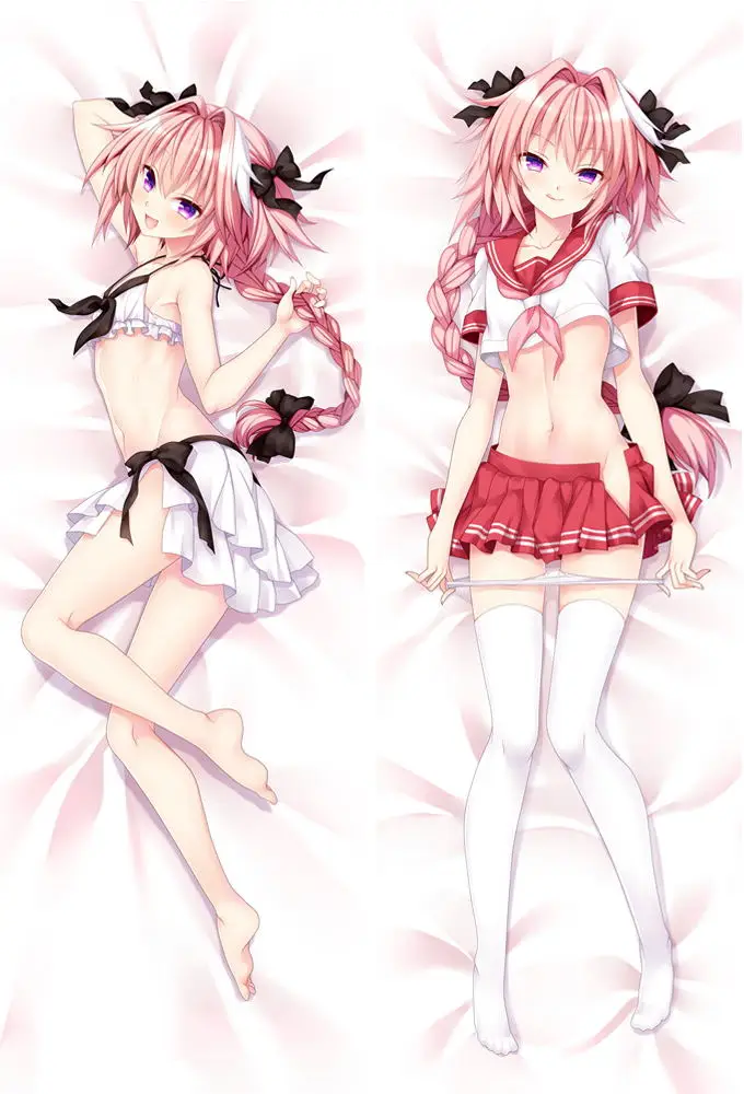 

Free Shipping New Japanese Anime hugging pillow case 17066 Fate/Apocrypha Astolfo